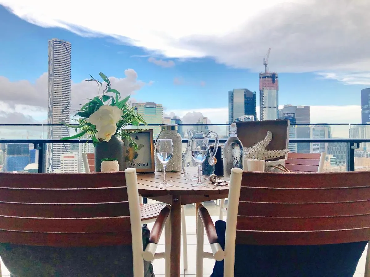 South Bank River And City View Apartment Brisbane