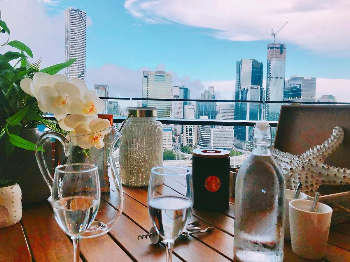 South Bank River And City View Apartment Brisbane