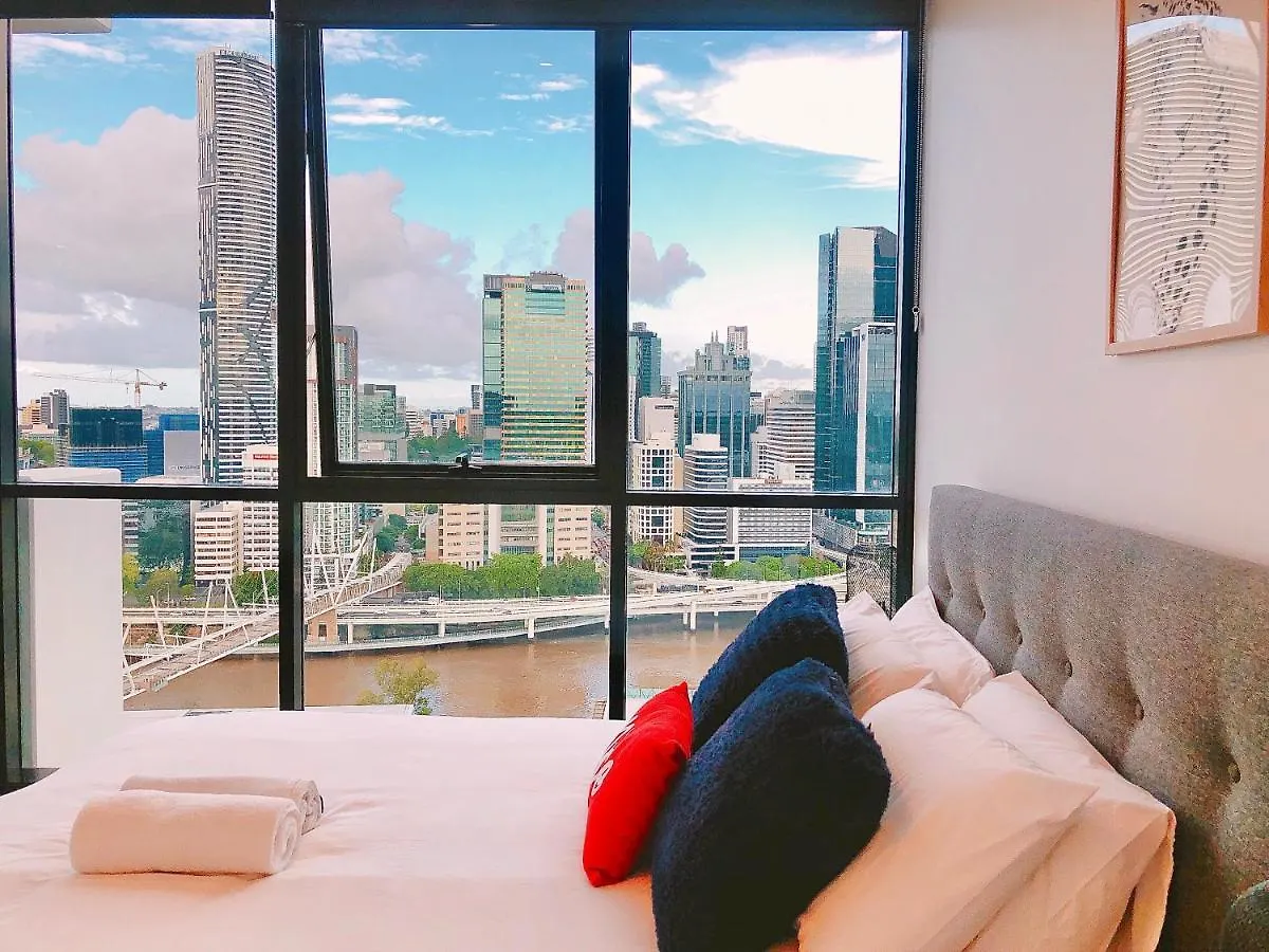 South Bank River And City View Apartment Brisbane
